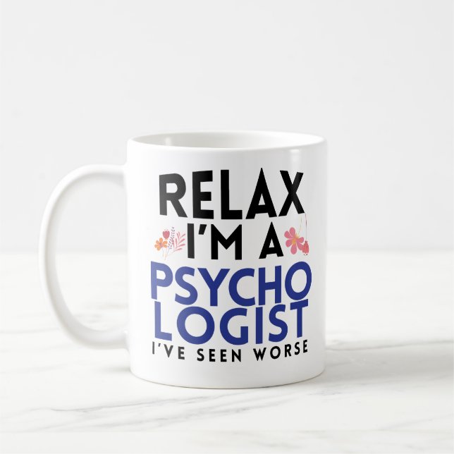 Relaje Im un regalo divertido de PsyD de la taza (Izquierda)