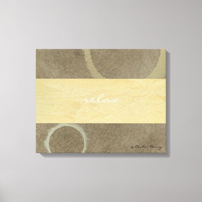 Relájese en el arte moderno (Anverso)