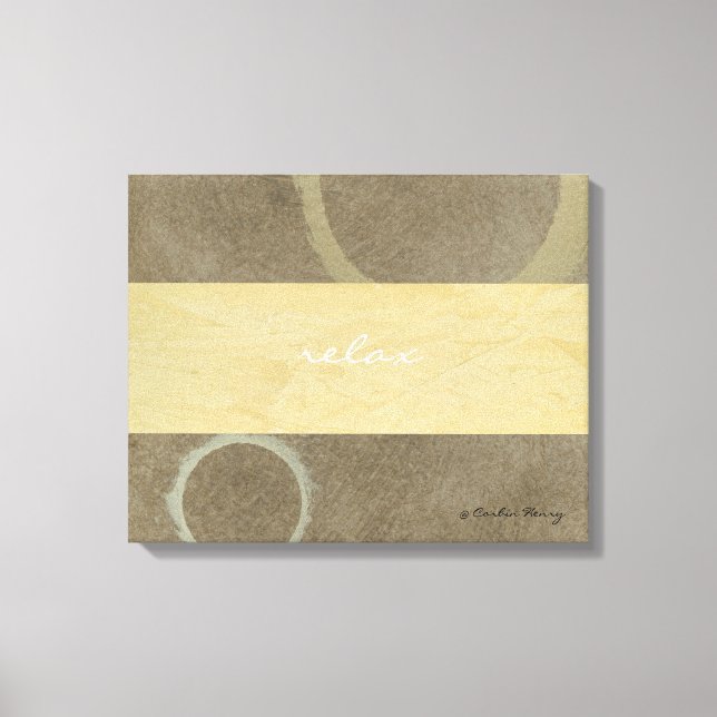 Relájese en el arte moderno (Anverso)