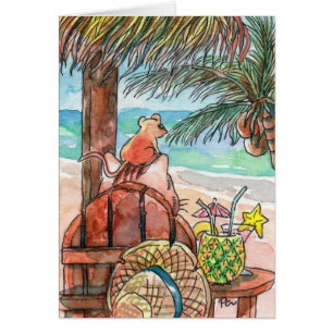 Relájese en la playa