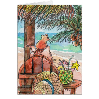 Relájese en la playa