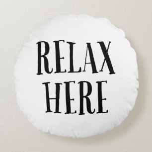 Relájese En Las Almohadas De La Decoración Domésti