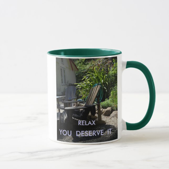 RELÁJESE,    USTED LO MERECEN TAZA (Derecha)