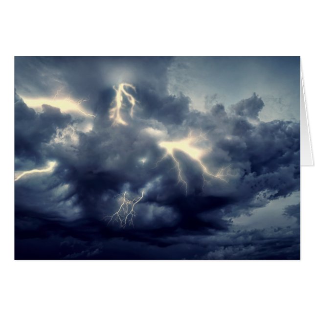 relámpago de tormenta (Anverso (Horizontal))