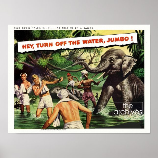 Relatos de toalla verdadera n° 5 de 6 Posters (Frente)