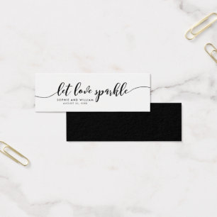Relax Script Let Love Sparkle Boda