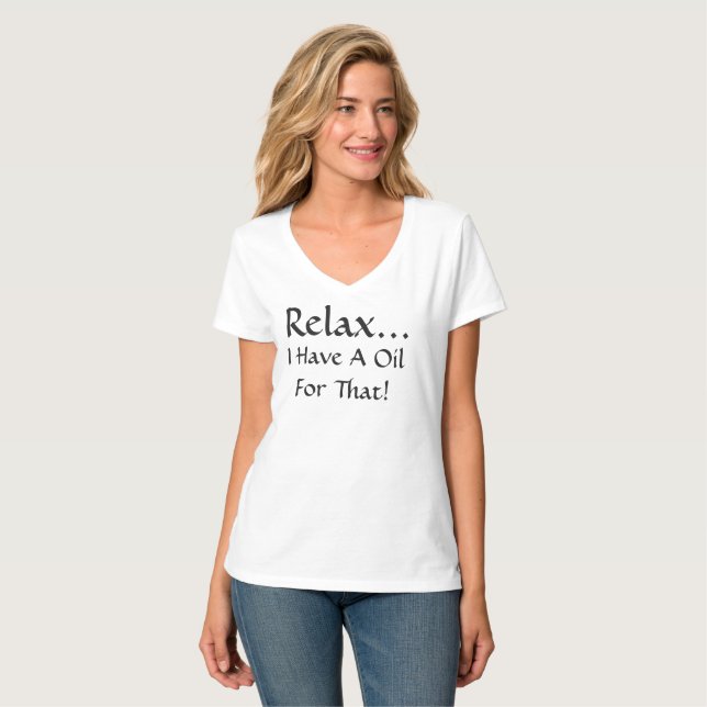 RELAX TENGO UN ACEITE PARA ESA CAMISETA CORTADA (Anverso completo)
