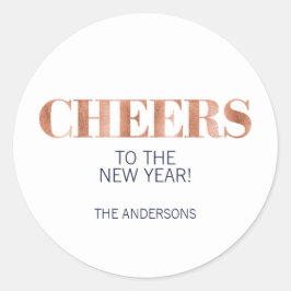 Relieve metalizado de cobre vitorea a Pegatina de