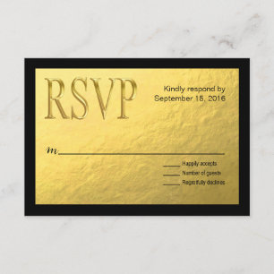 Relieve metalizado de Faux Nugget de Oro con RSVP 