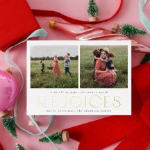 Relieve metalizado de tarjeta de fotografía cristi