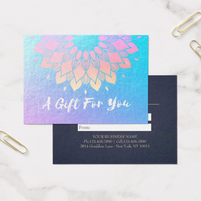 RELIEVE METALIZADO DORADO del certificado de regal (Oficina)