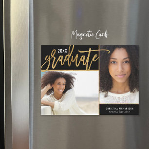 Relieve metalizado dorado falso 2 Invitación de gr