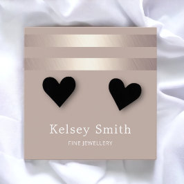 Relieve metalizado dorado falso en la tarjeta de v