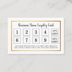 Relieve metalizado dorado moderno - Tarjeta de fid