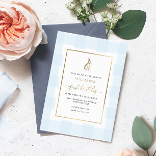 Relieve Metalizado Invitación de Cumpleaños de Papel Aluminizado con