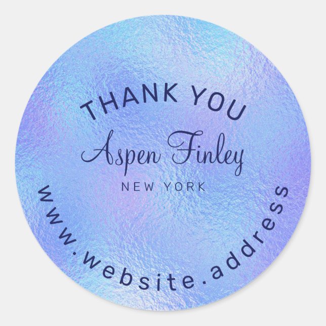 Relieve metalizado irlandés falso Pegatina redondo (Anverso)