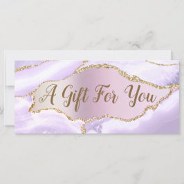 Relieve metalizado Lavender Agate Faux Pearlescent