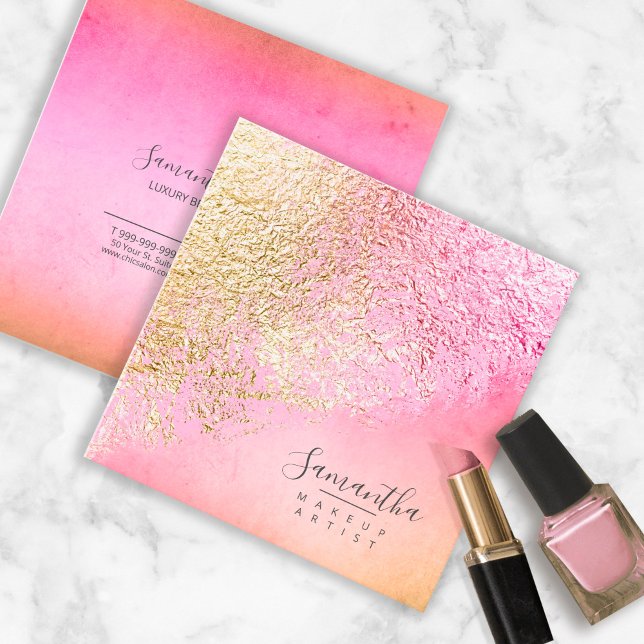 Relieve metalizado Resumen de la tarjeta de oro ID (Subido por el creador)