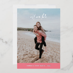 Relieve metalizado Toda Nuestra Tarjeta El día de 