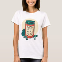 Religión atea arruina camiseta