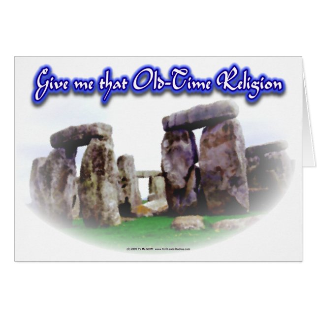 Religión de antaño nueva (Anverso (Horizontal))