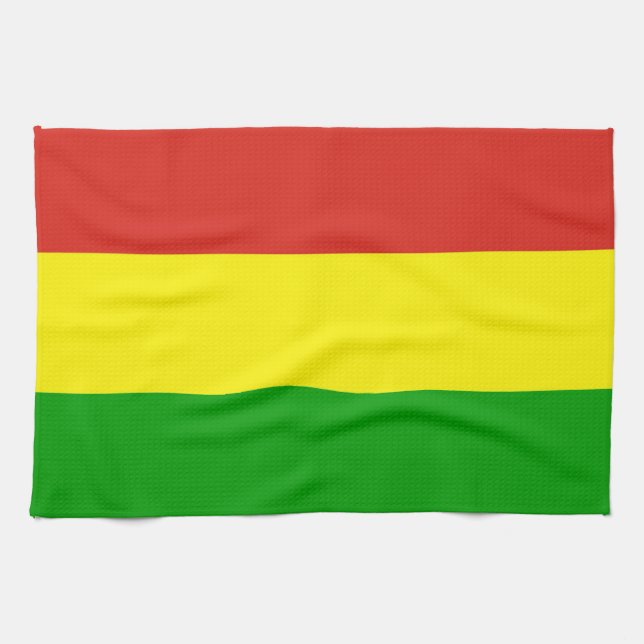 religión rastafarian de Jamaica de la toalla de la (Horizontal)