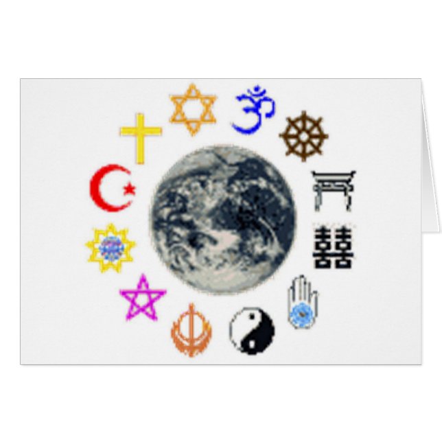 RELIGIONES DEL MUNDO (Anverso (Horizontal))