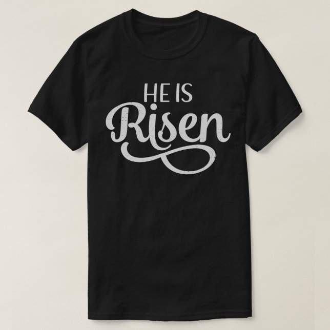 Religioso Se Levanta Camiseta Jesús Domingo de Pas (Diseño del anverso)