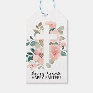 Religioso Se Levanta Feliz Etiqueta De Regalo De P