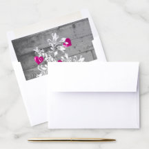 Relleno de sobre de árbol de magenta Valentine Hea