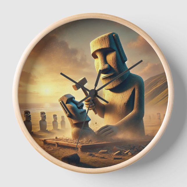 RELOJ モアイの秘密 (Anverso)