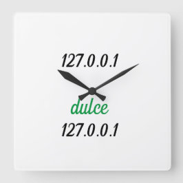 Reloj 127.0.0.1 dulce 127.0.0.1