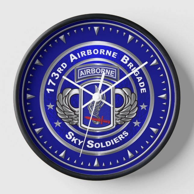 Reloj 173ª Brigada Aerotransportada (Anverso)