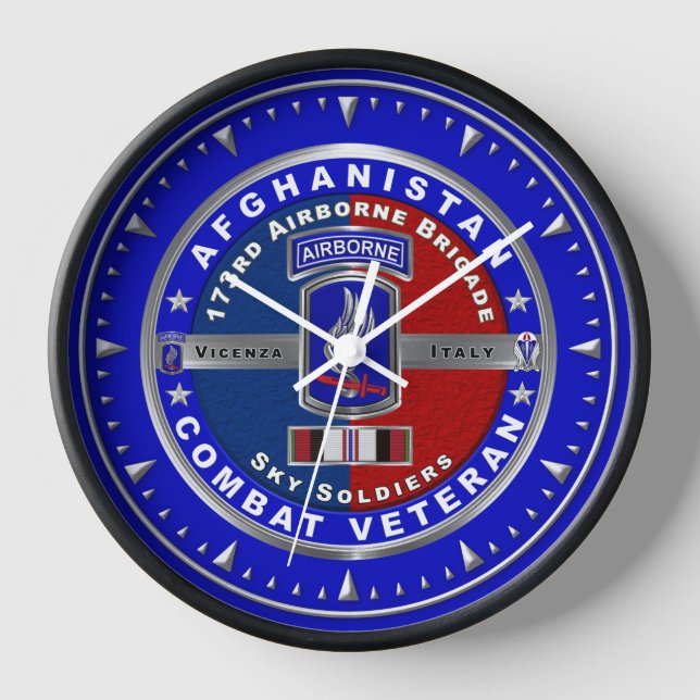Reloj 173.ª Brigada Aérea Veterana de Afganistán (Anverso)