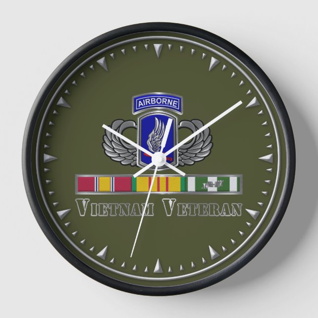 Reloj 173.ª Brigada Aérea Veterana de Vietnam (Anverso)