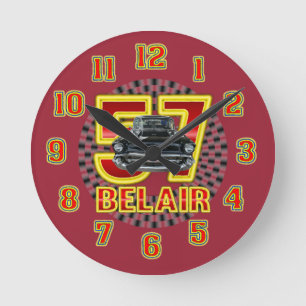 Reloj 1957 del Bel Air de Chevy