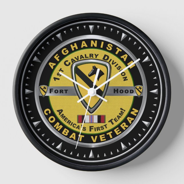 Reloj 1.ª División de Caballería Veterano de Afganistán (Anverso)