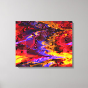 Reloj 2 Lienzo envuelto