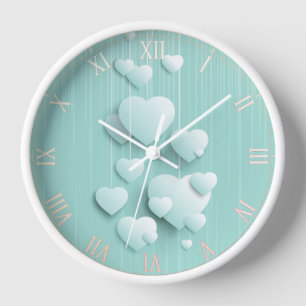 Reloj 3.ᵉʳ corazón blanco