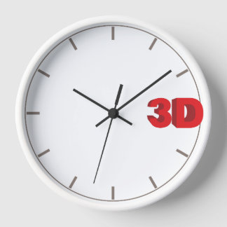 Reloj 3D O'Clock.
