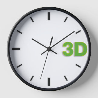 Reloj 3D O'Clock 2-Gr.