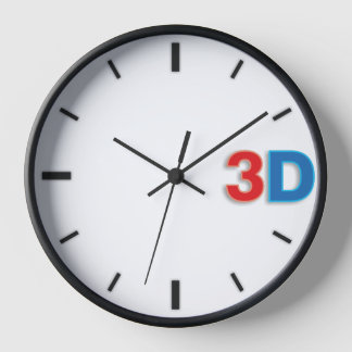 Reloj 3D O'Clock 2-RdBl.