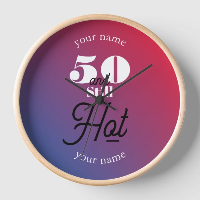 Reloj 5O y todavía caliente (Anverso)