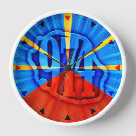 Reloj 974 Ile de la Réunion - Drapeau réunionnais