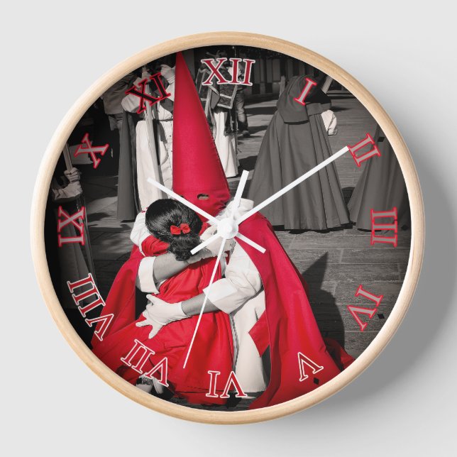 Reloj abrazo fraternal (Anverso)