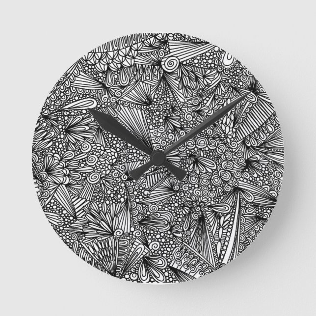 Reloj abstracto de Pavo Pontem (Anverso)