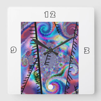 Reloj abstracto (diseño AOM)