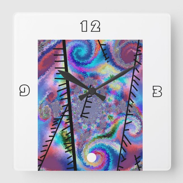 Reloj abstracto (diseño AOM) (Anverso)