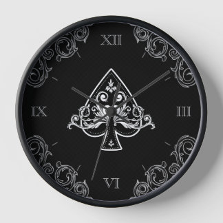 Reloj Ace of Spades Black Casino