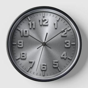 Reloj Acero cepillado sustituye dial de cuarzo
